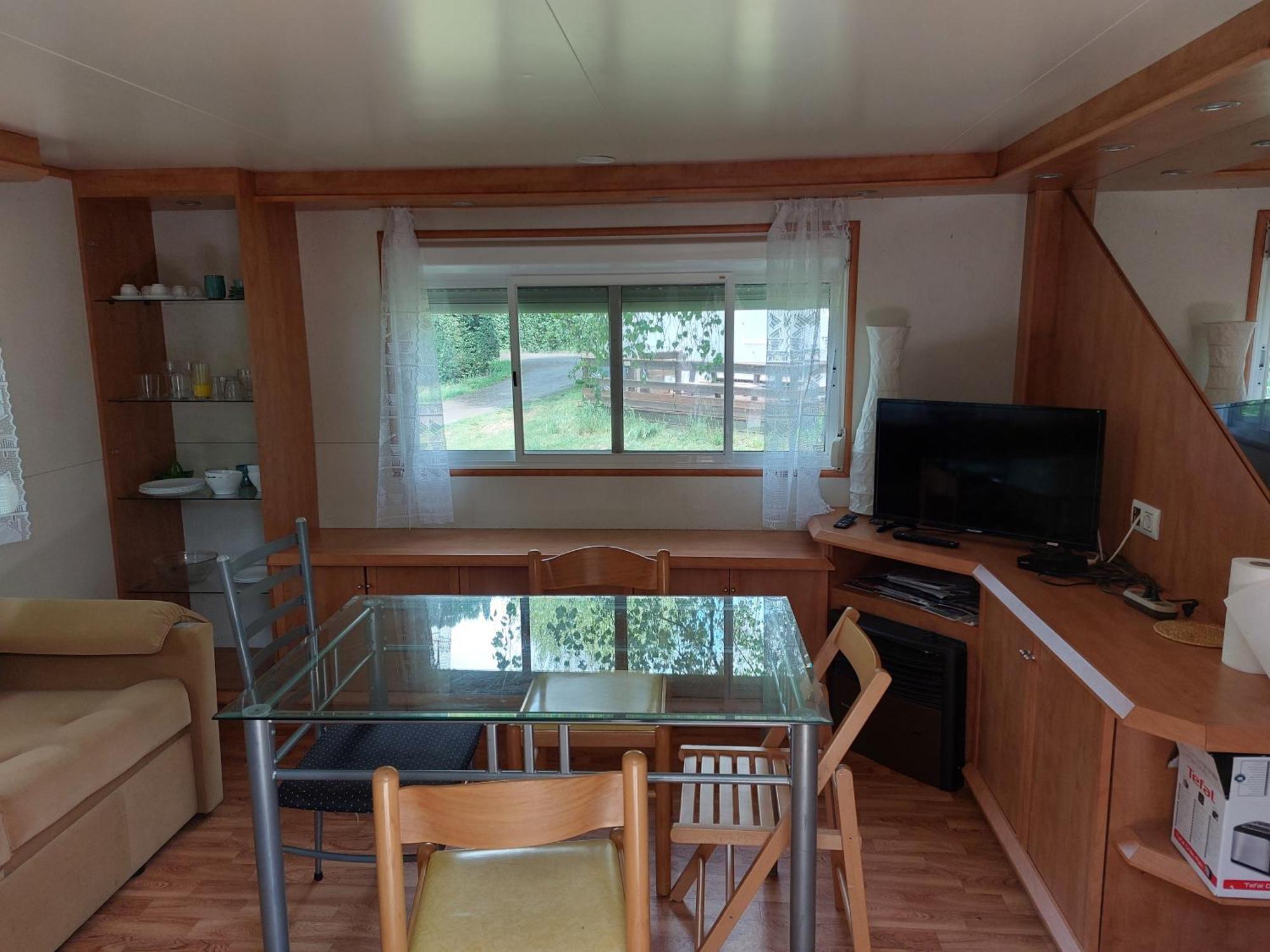 Camping L'Enclave Mobil-Home Estavar Bagian luar foto