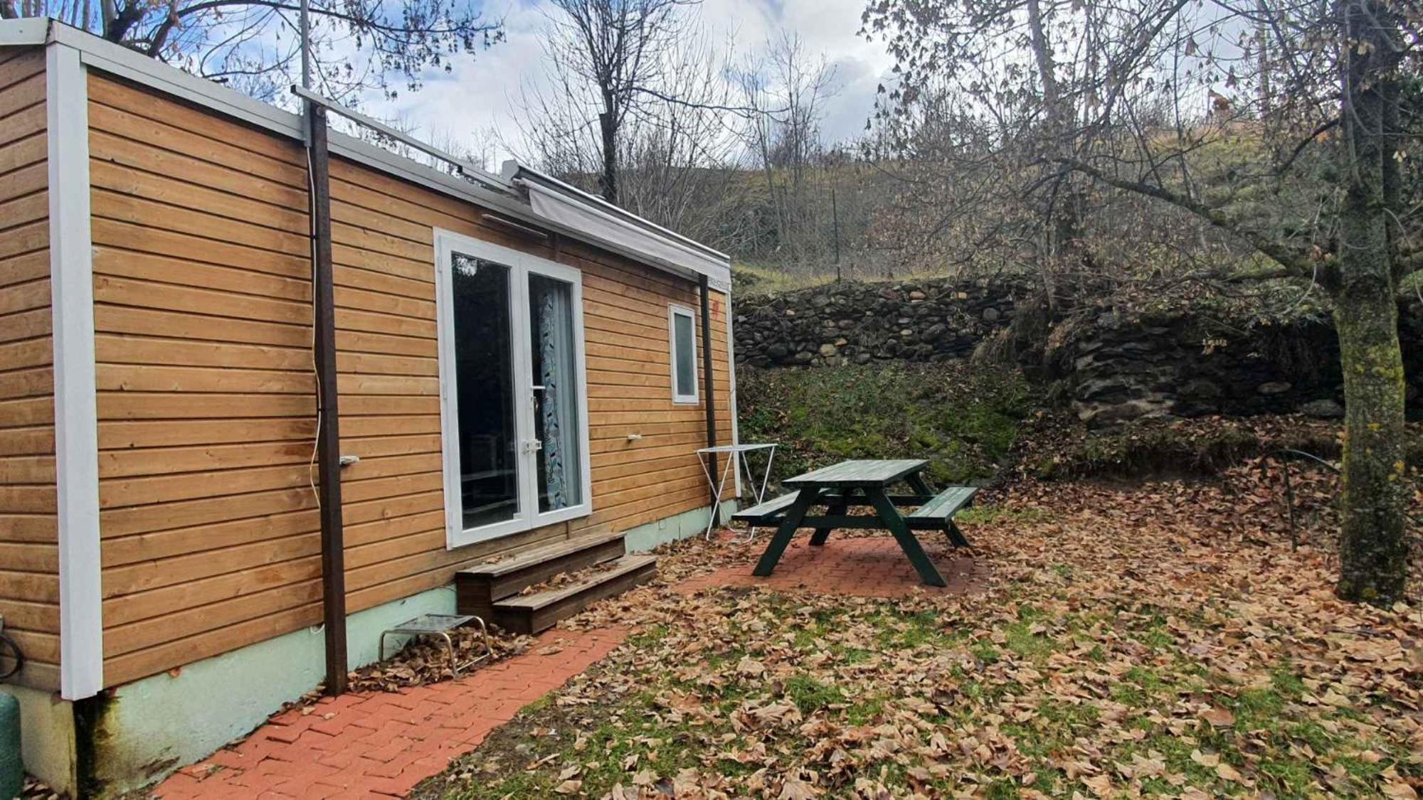 Camping L'Enclave Mobil-Home Estavar Bagian luar foto