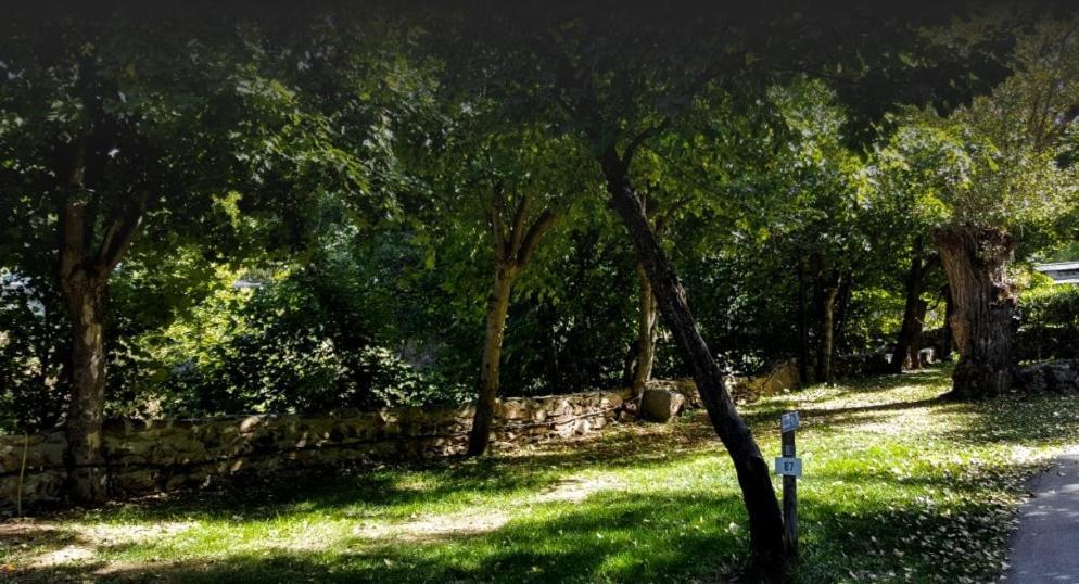 Camping L'Enclave Mobil-Home Estavar Bagian luar foto