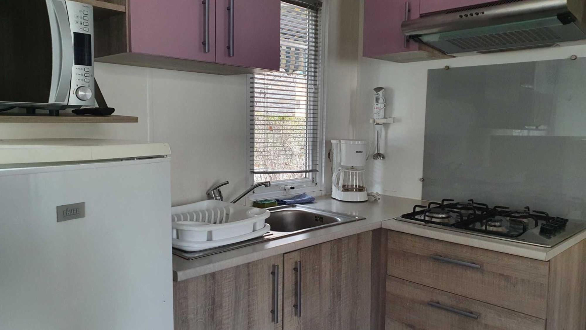 Camping L'Enclave Mobil-Home Estavar Bagian luar foto